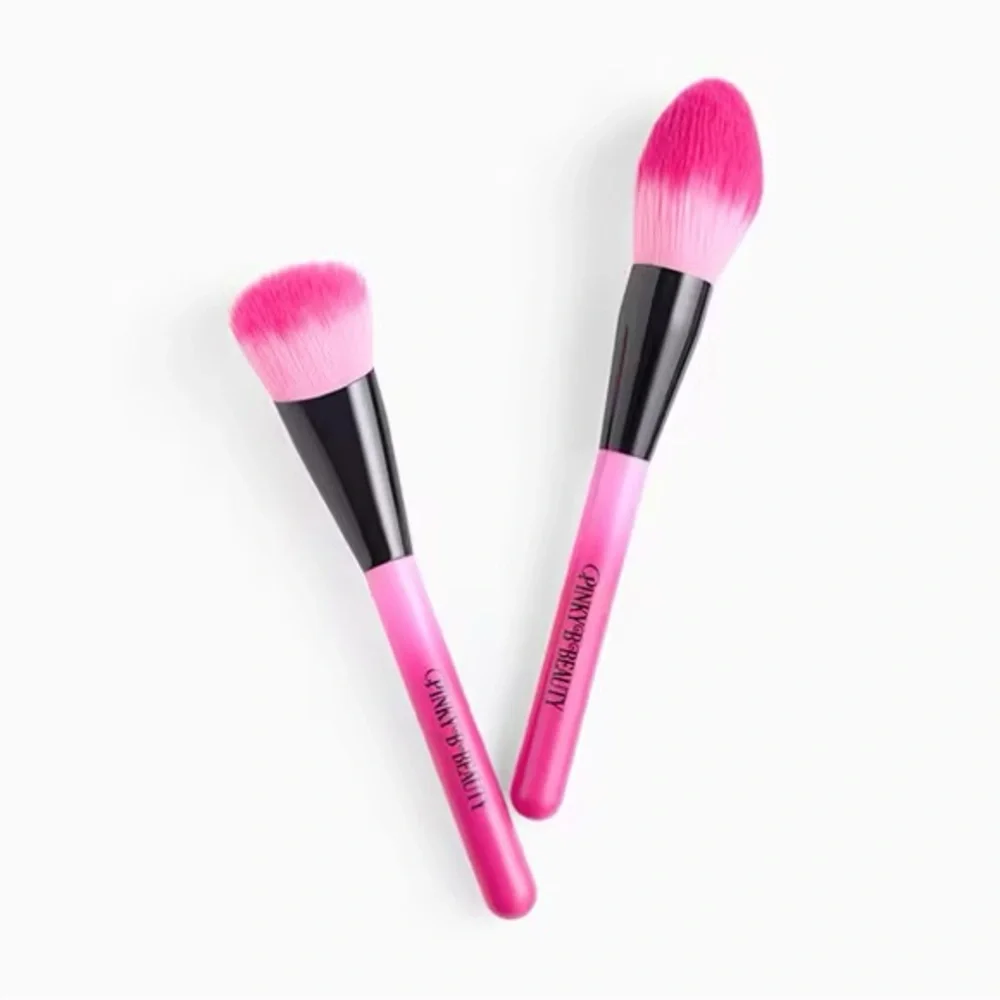 Pink Makeup Brush Set - Picture 1 of 2